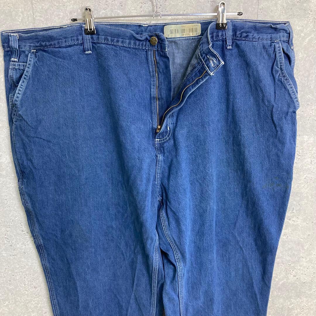 カーハート　ペインターパンツ　ブルーデニム　ビックサイズ　W50 L30