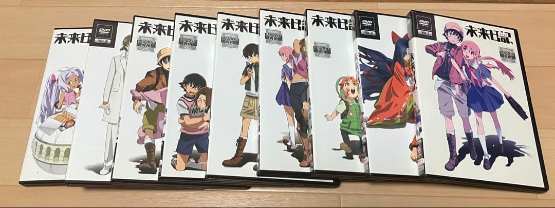 未来日記DVDセット　レンタル品