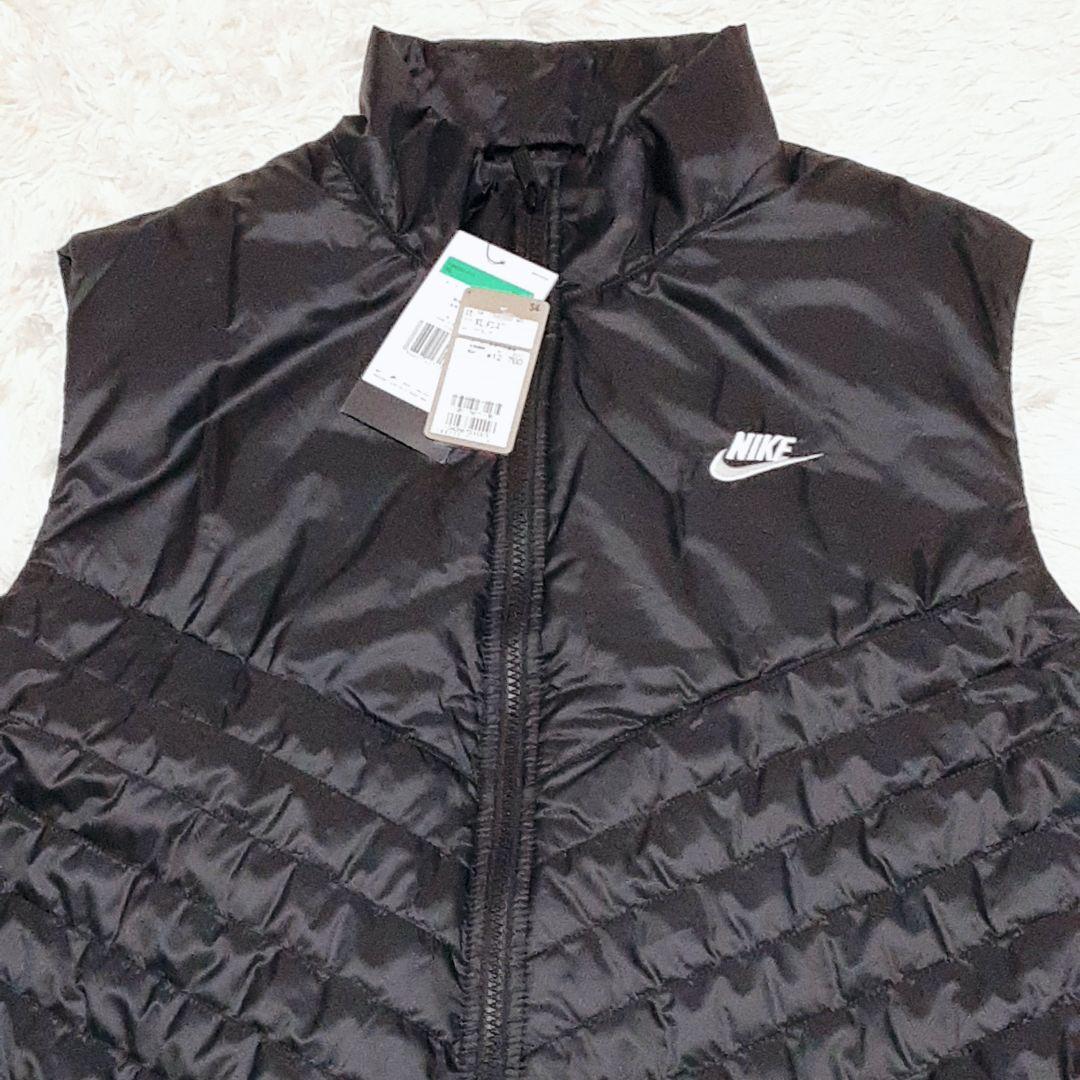 新品・タグ付き ナイキ パファー ベスト FB8202 ブラック XL