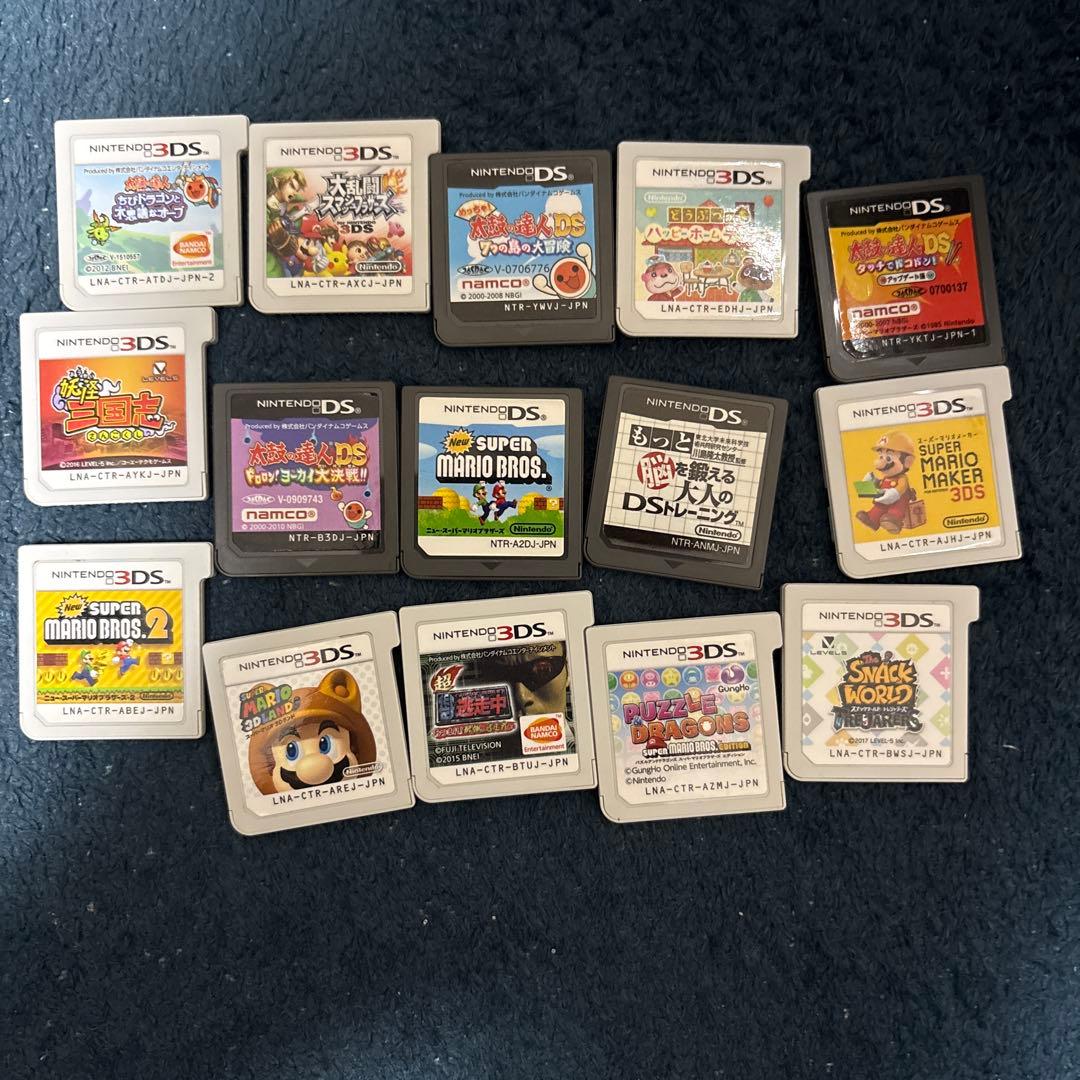 値下げ交渉可！ バラ売り可！ニンテンドー3DSソフトセット