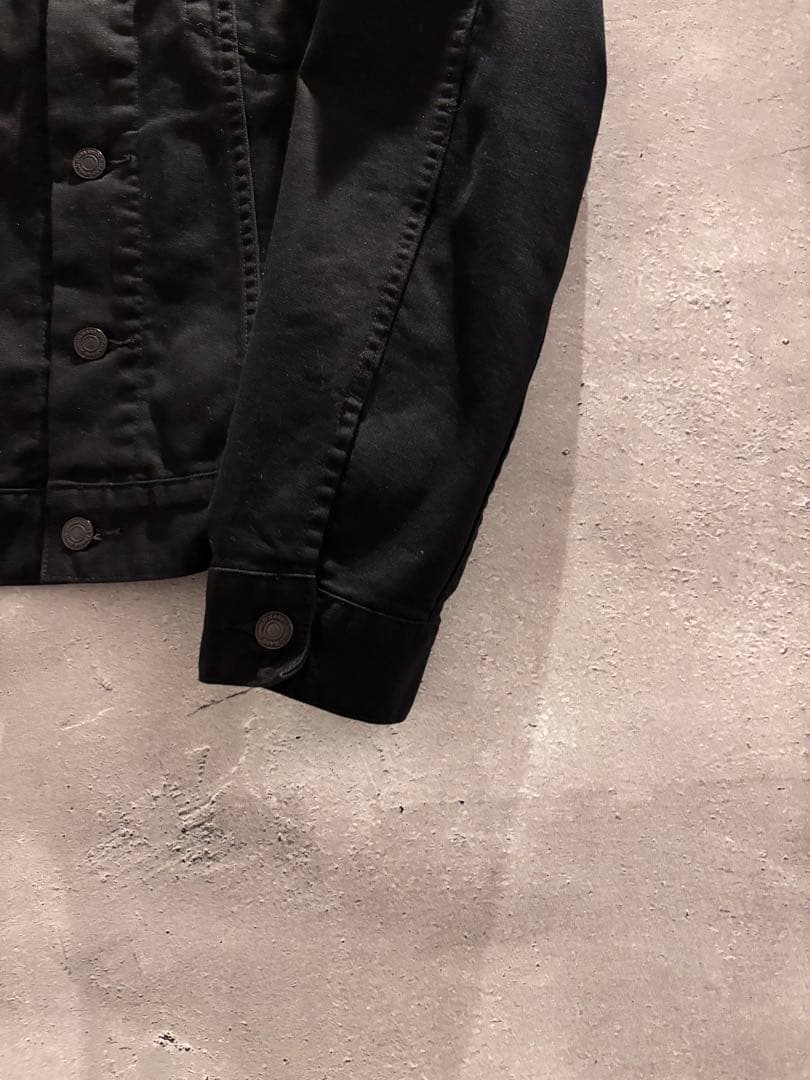 ジャケット・アウター 00s archive black denim jacket y2k