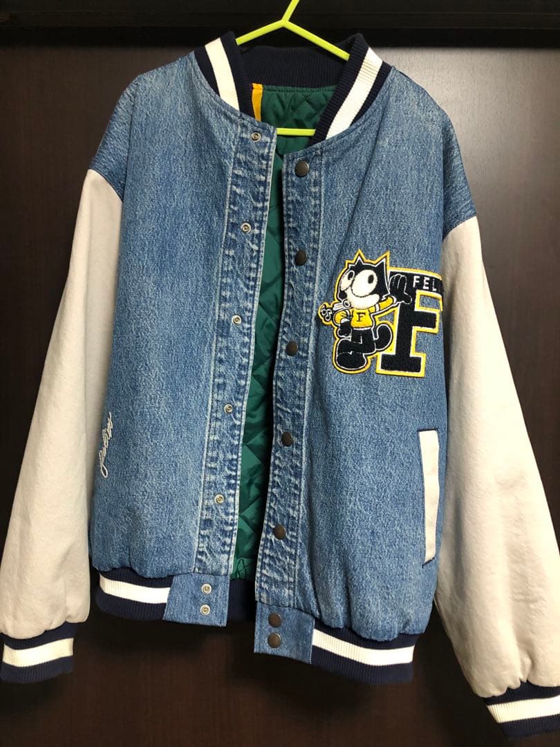 大幅お値下げ LEVI’Sフェリックス☆デニムボンバージャケット Mサイズ