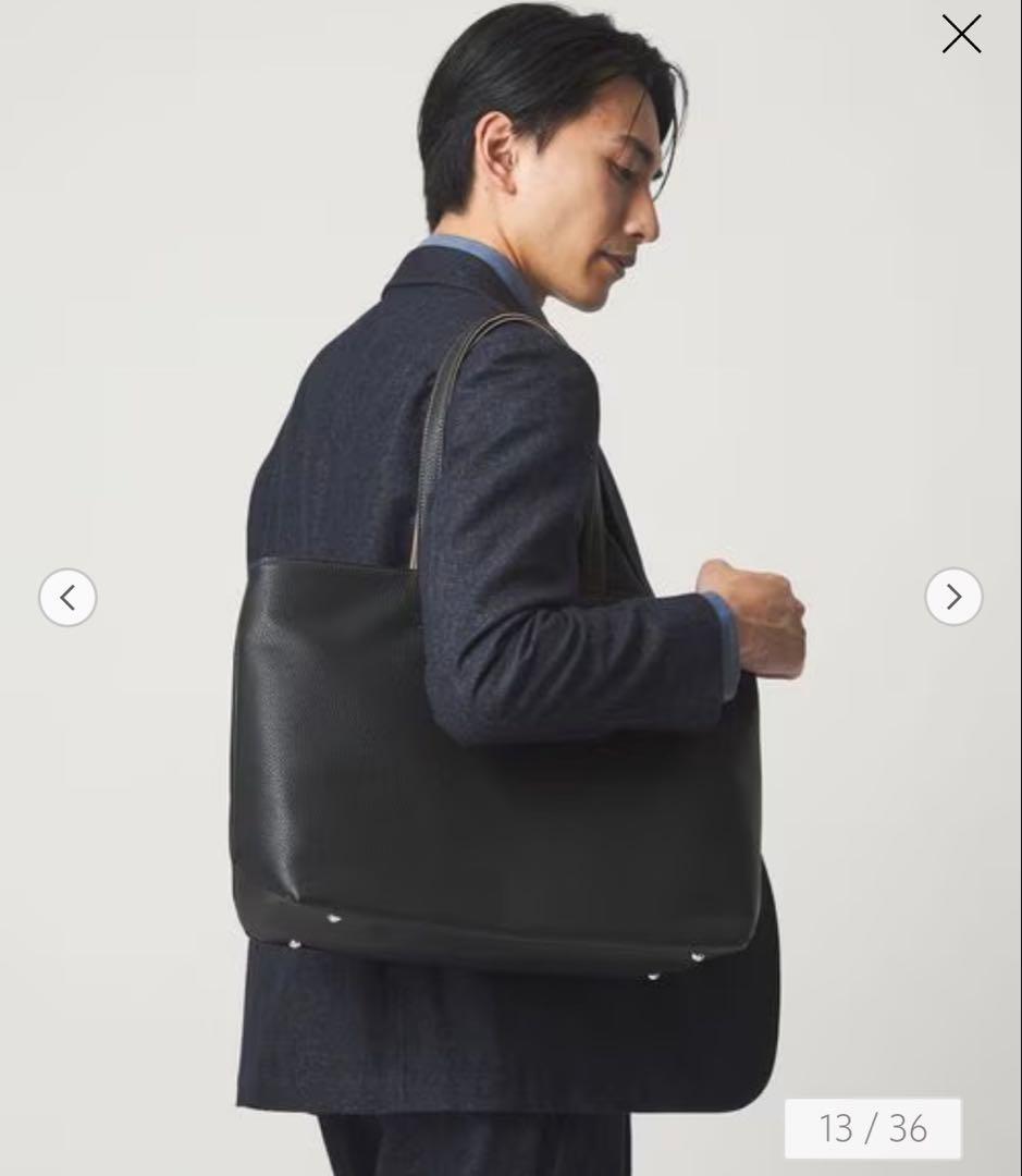 United Arrows Green labelトートバッグ ブラック