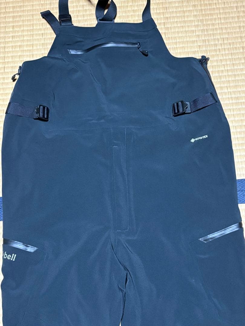 モンベル パウダートラック ビブ Men's メンズ M ゴアテックス パンツ