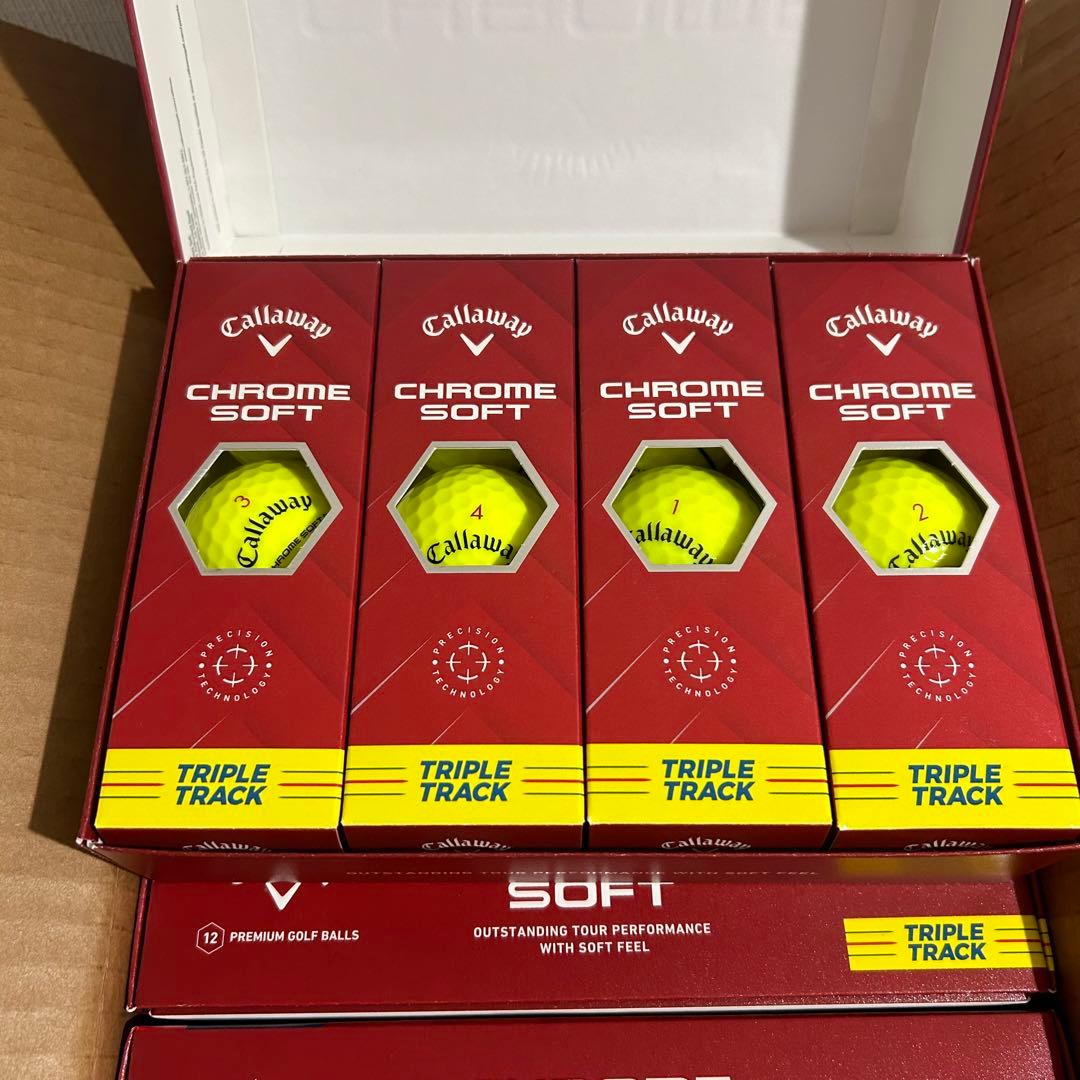 キャロウェイ(Callaway)ゴルフボール CHROMESOFT24 1ダース