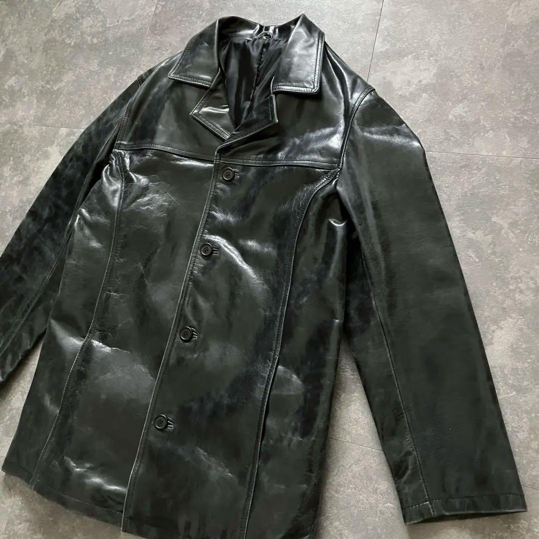 ジャケット・アウター archive freedom goat leather car coat