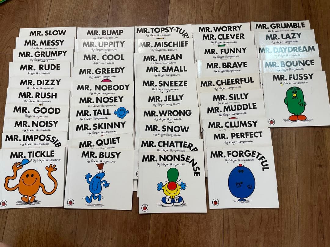 Mr Men & Little miss books ミスターメン＆ミス英語絵本