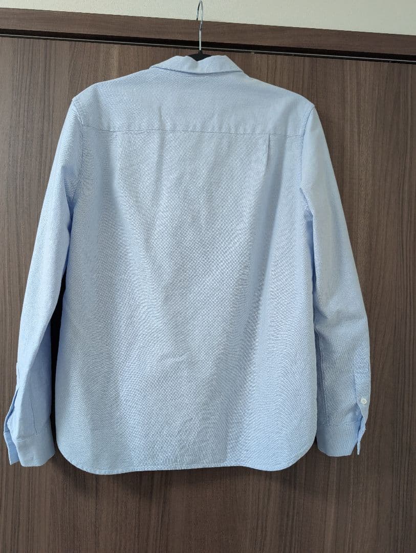メゾンキツネ　MAISON KITSUNÉオックスフォードシャツ　ブルー　36