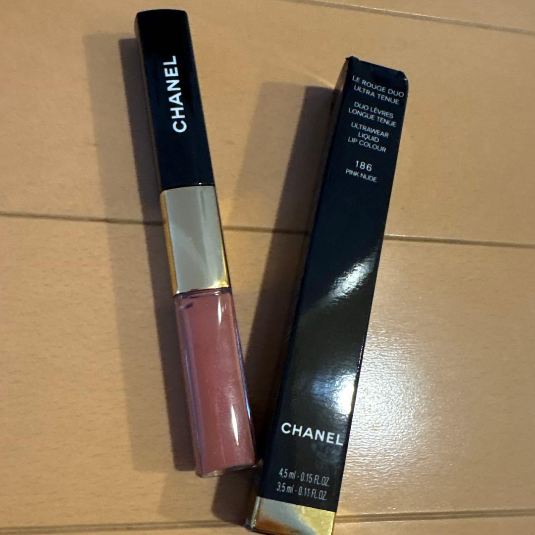 リップグロス CHANEL LE ROUGE DUO 186 PINK NUDE