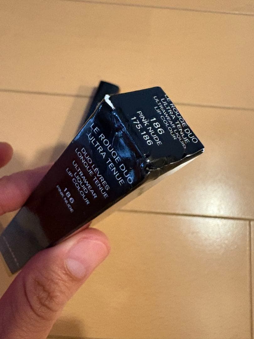 リップグロス CHANEL LE ROUGE DUO 186 PINK NUDE