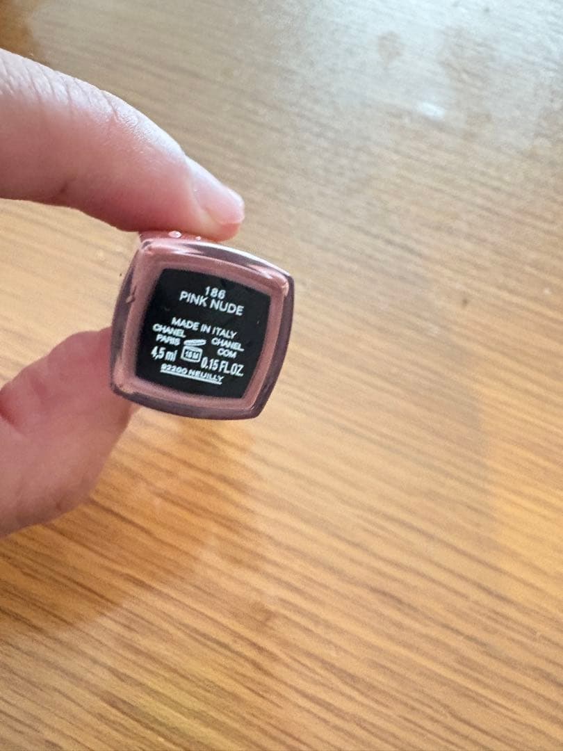 リップグロス CHANEL LE ROUGE DUO 186 PINK NUDE