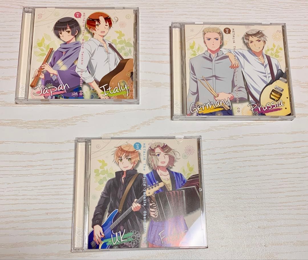 バラ売り可/ヘタリア　キャラクターCD 1 BOX、Ⅱ、Twinkle、特典など