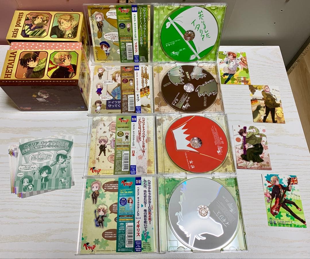 バラ売り可/ヘタリア　キャラクターCD 1 BOX、Ⅱ、Twinkle、特典など