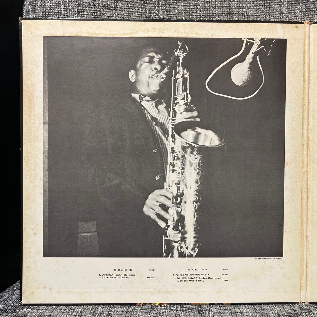 洋楽 THE JOHN COLTRANE QUARTET AFRICA/BRASS