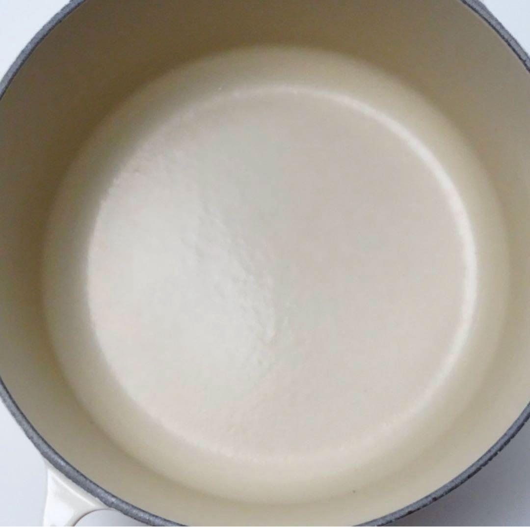【美品】LE CREUSET　ココット ロンド デューン　18cm