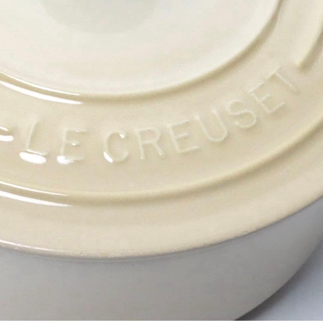 【美品】LE CREUSET　ココット ロンド デューン　18cm