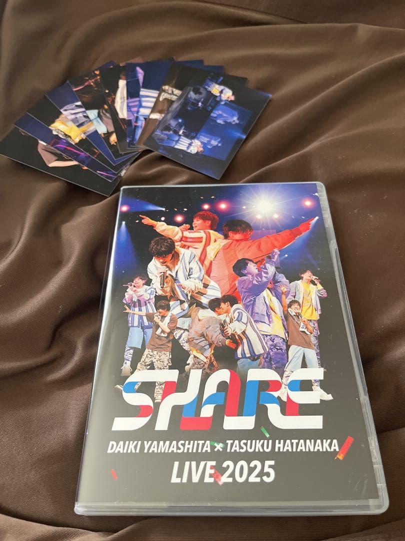 SHARE LIVE 2025 山下大輝　畠中祐　DVD/CD