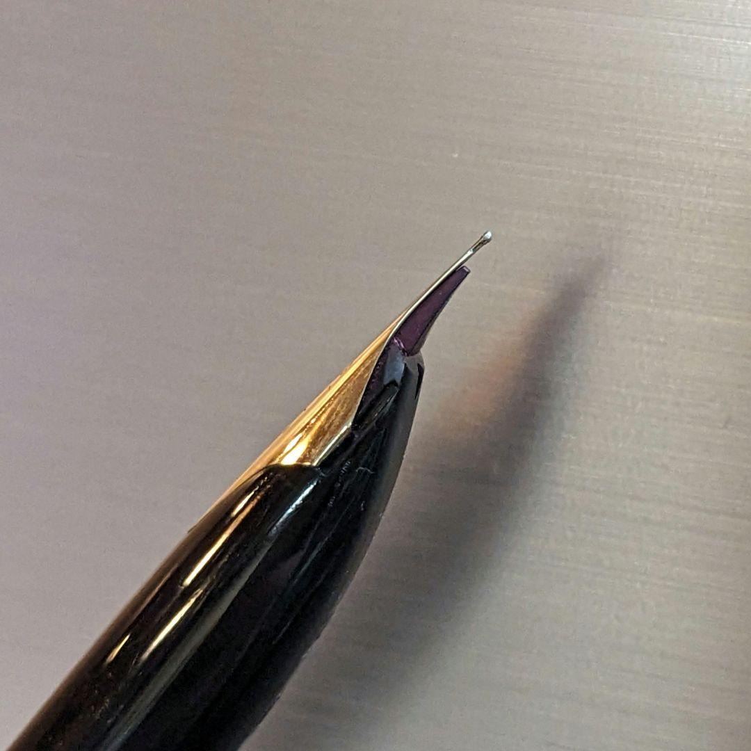 銀製 18KWG PILOT CUSTOM 万年筆 スターリングシルバー軸
