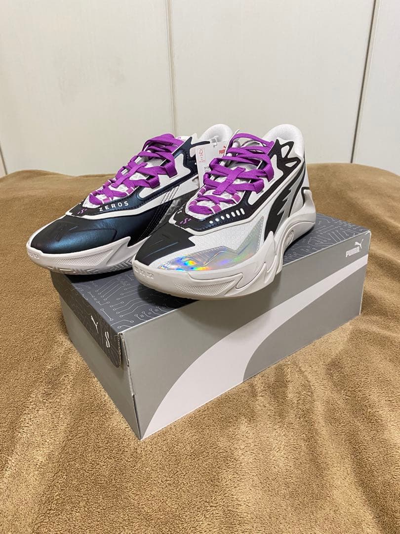 未使用 プーマ SCOOT ZEROS II スターリング バスケPUMA