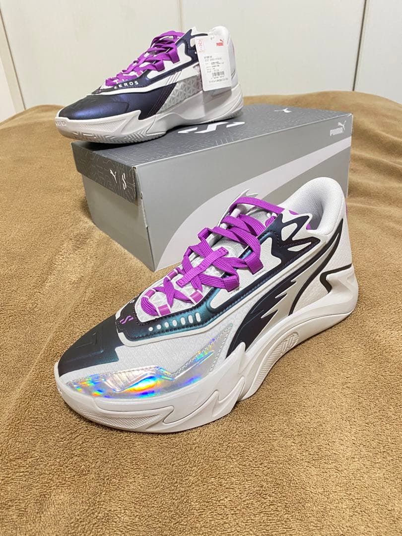 未使用 プーマ SCOOT ZEROS II スターリング バスケPUMA