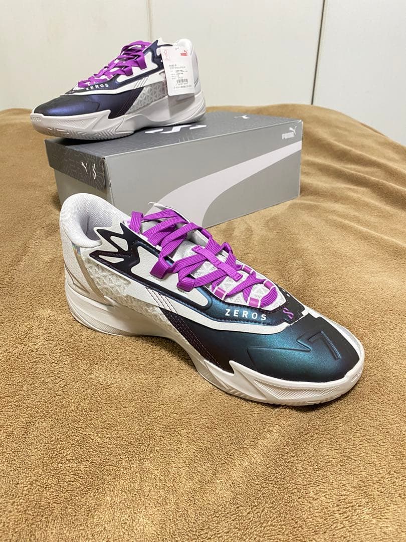 未使用 プーマ SCOOT ZEROS II スターリング バスケPUMA