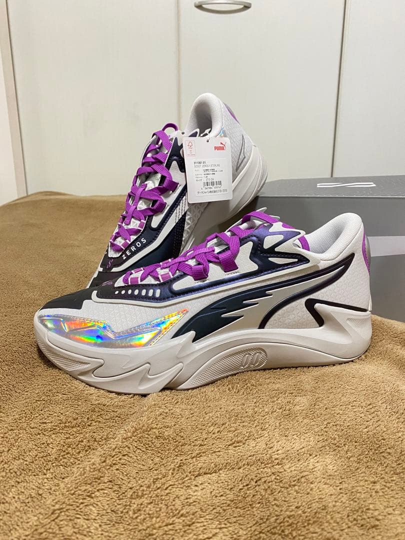 未使用 プーマ SCOOT ZEROS II スターリング バスケPUMA