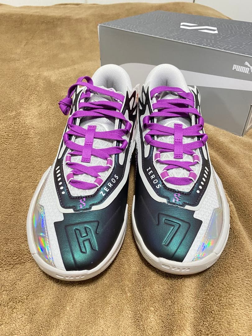 未使用 プーマ SCOOT ZEROS II スターリング バスケPUMA