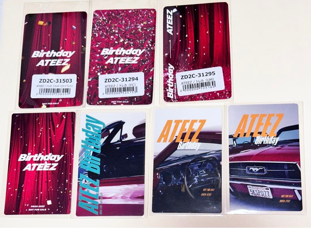 ATEEZ ミンギ トレカ セット Birthday