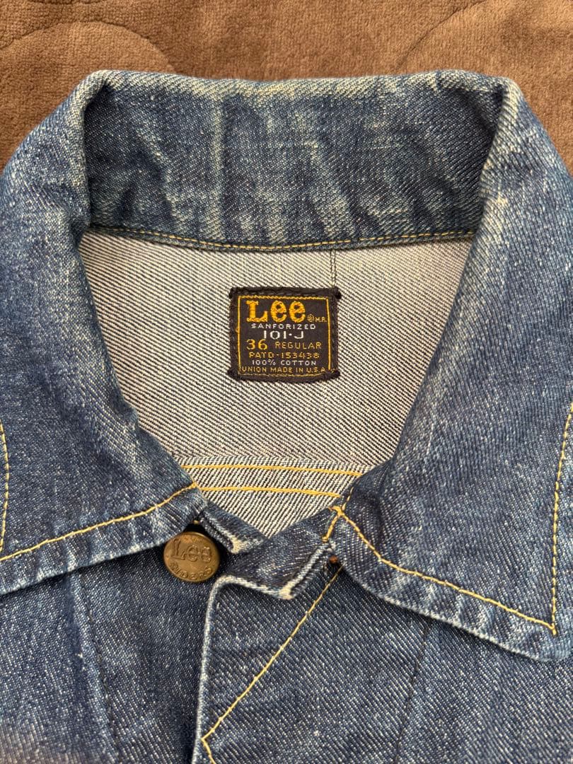 Lee 101-J デニムジャケット 60s mrなし
