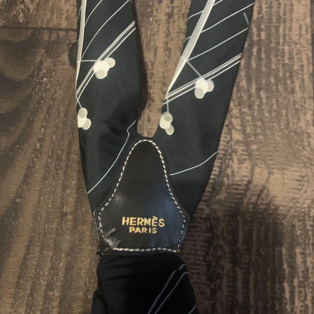 ⭐️HERMÈS 音符柄サスペンダー❗️⭐️
