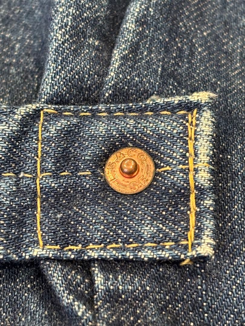 90s 日本製 リーバイス 71506XX 1st 復刻 BIG E J02刻印