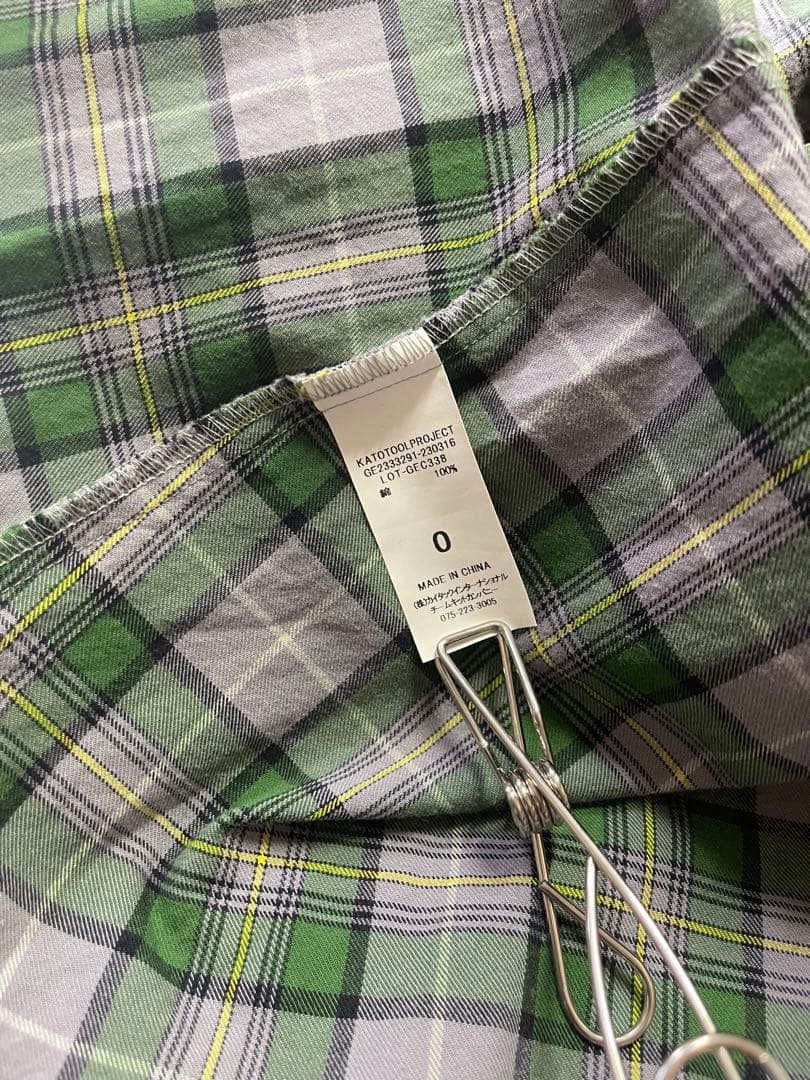 グランマママドーター　チェックワンピース 美品