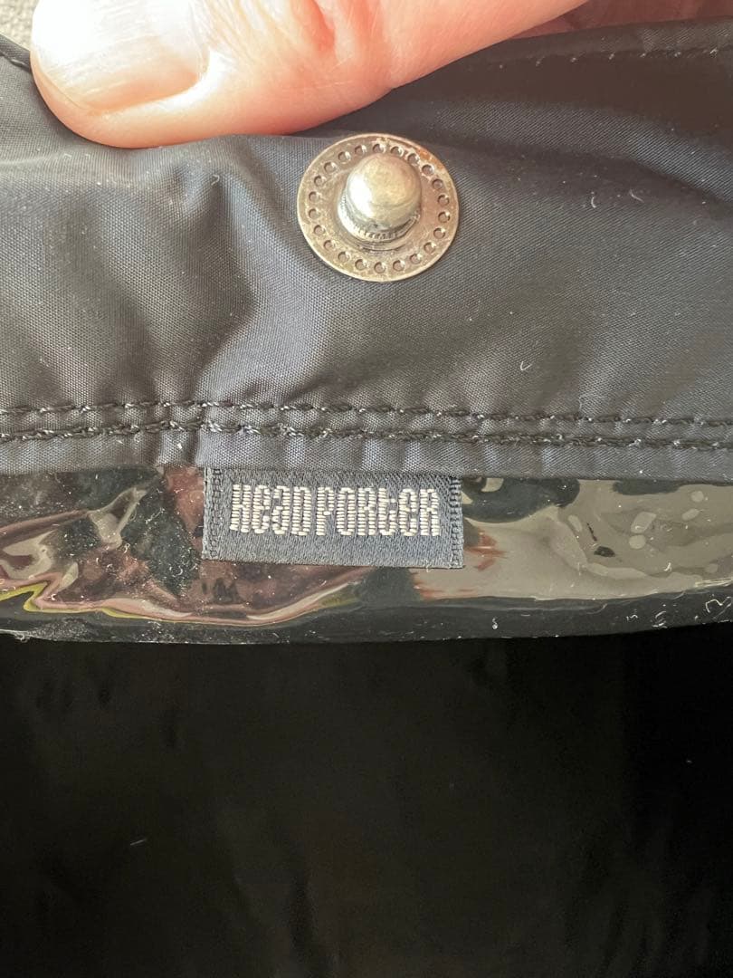 美品 HEAD PORTER BLACKBEAUTY トートバッグ L藤原ヒロシ
