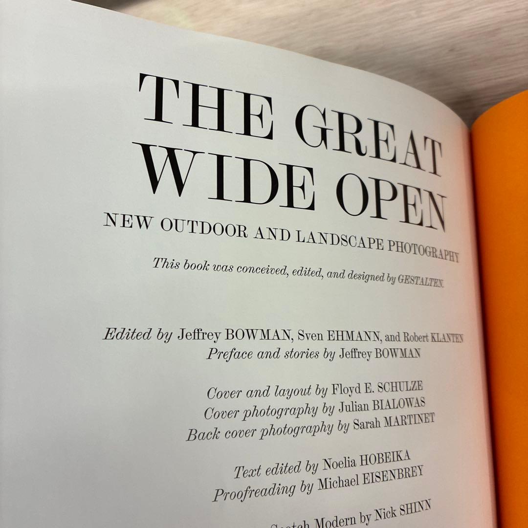 THE GREAT WIDE OPEN 写真集