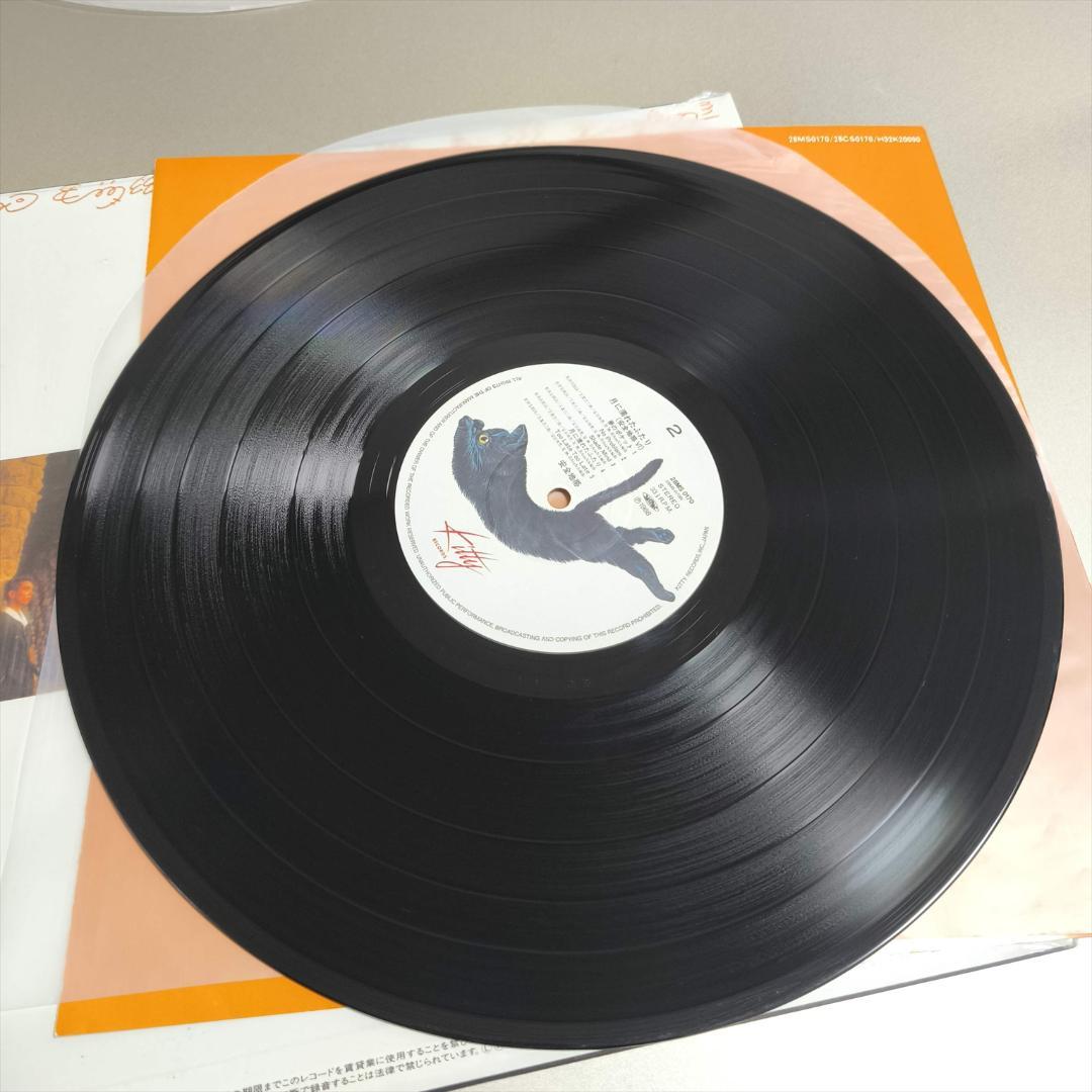 美盤 美品 LP 安全地帯 VI 月に濡れたふたり 玉置浩二 LP レコード