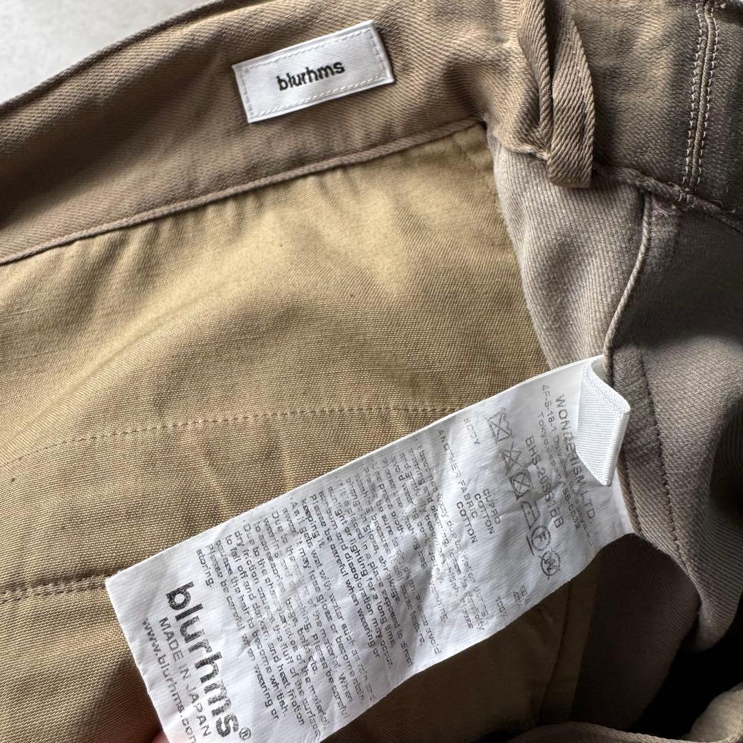パンツ BLURHMS Cupro Cotton Side String 6P Pant