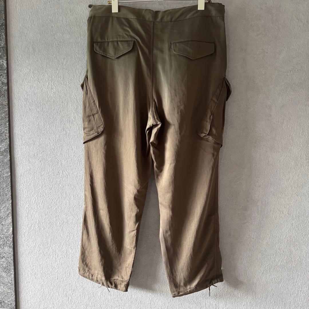 パンツ BLURHMS Cupro Cotton Side String 6P Pant