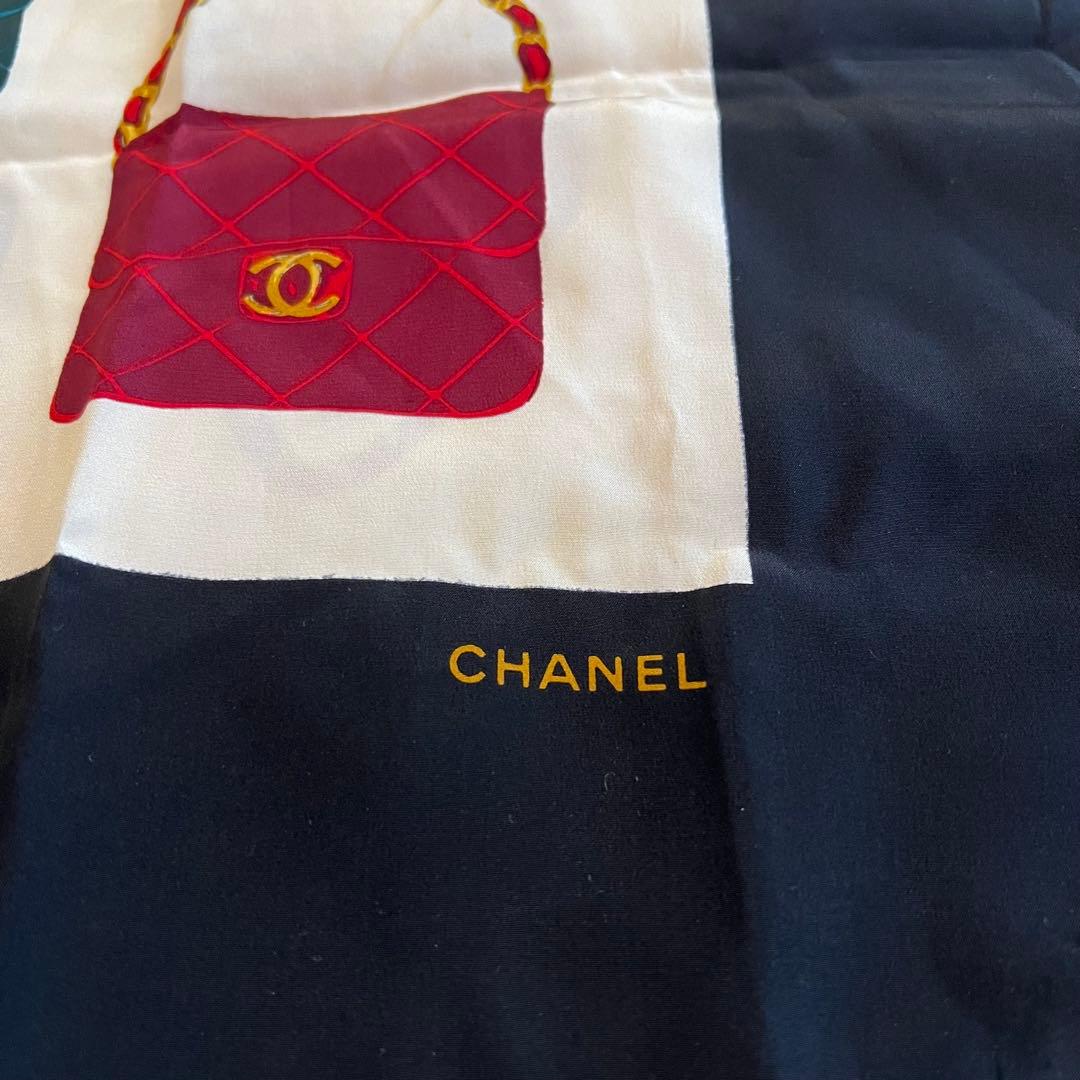 CHANEL シャネル バッグデザイン スカーフ　かばん柄