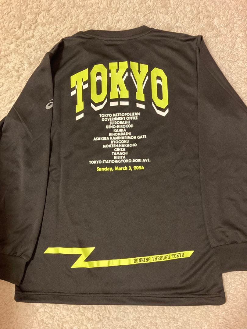 お値下げ中！東京マラソン　長袖ランニングウェア