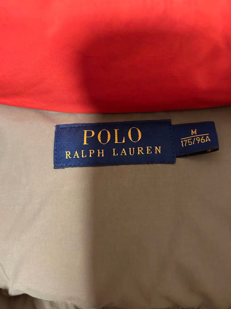 ⭐︎年始セール⭐︎Polo Ralph Lauren ダウンベスト M オレンジ
