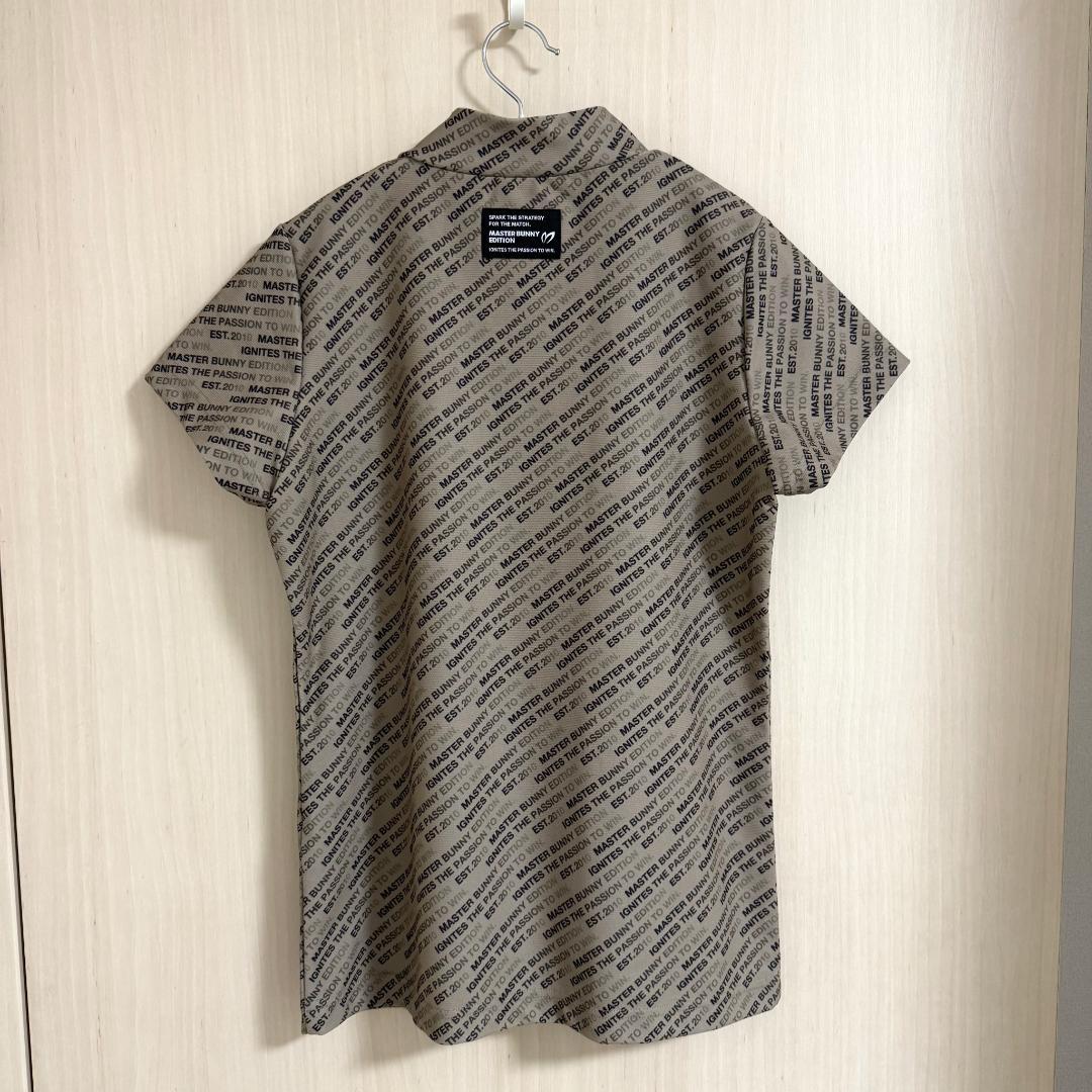 新品 マスターバニーエディション ロゴグラデーション 半袖モックネックシャツ