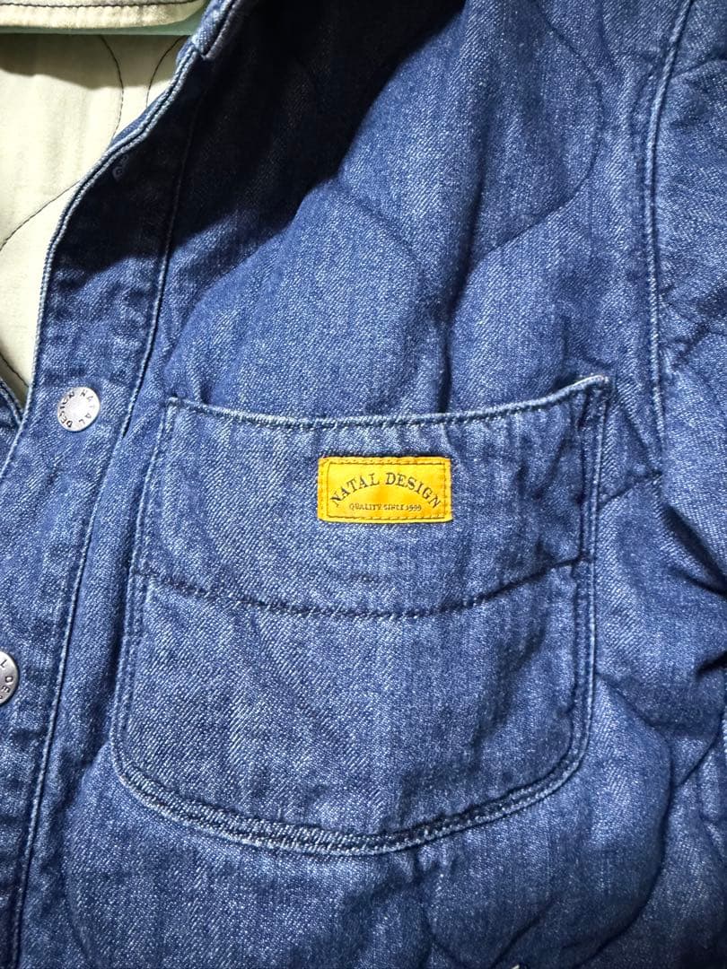 【たっちや】NATAL DESIGN ネイタルデザイン キルテッドシャツ4