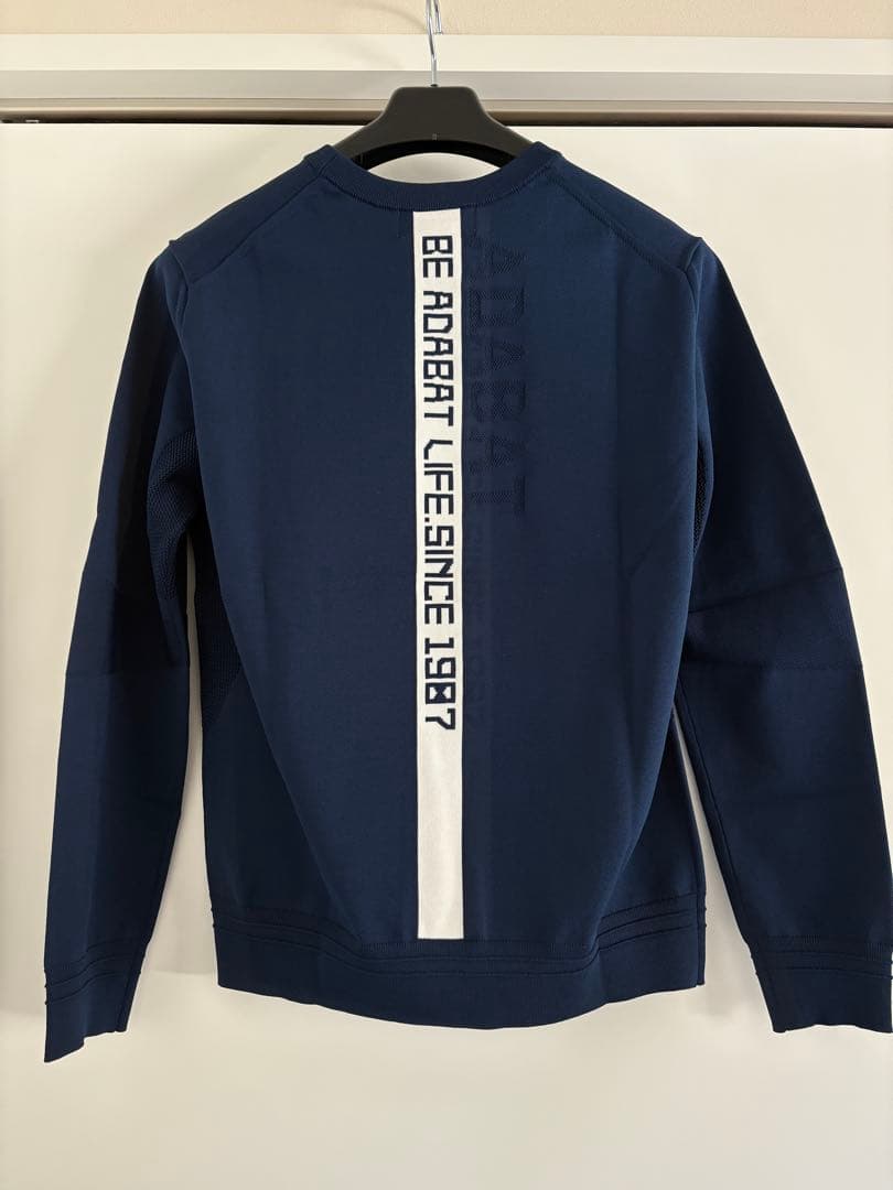 【新品タグ付き】adabat アダバット ゴルフウェア トレーナー 46(M)