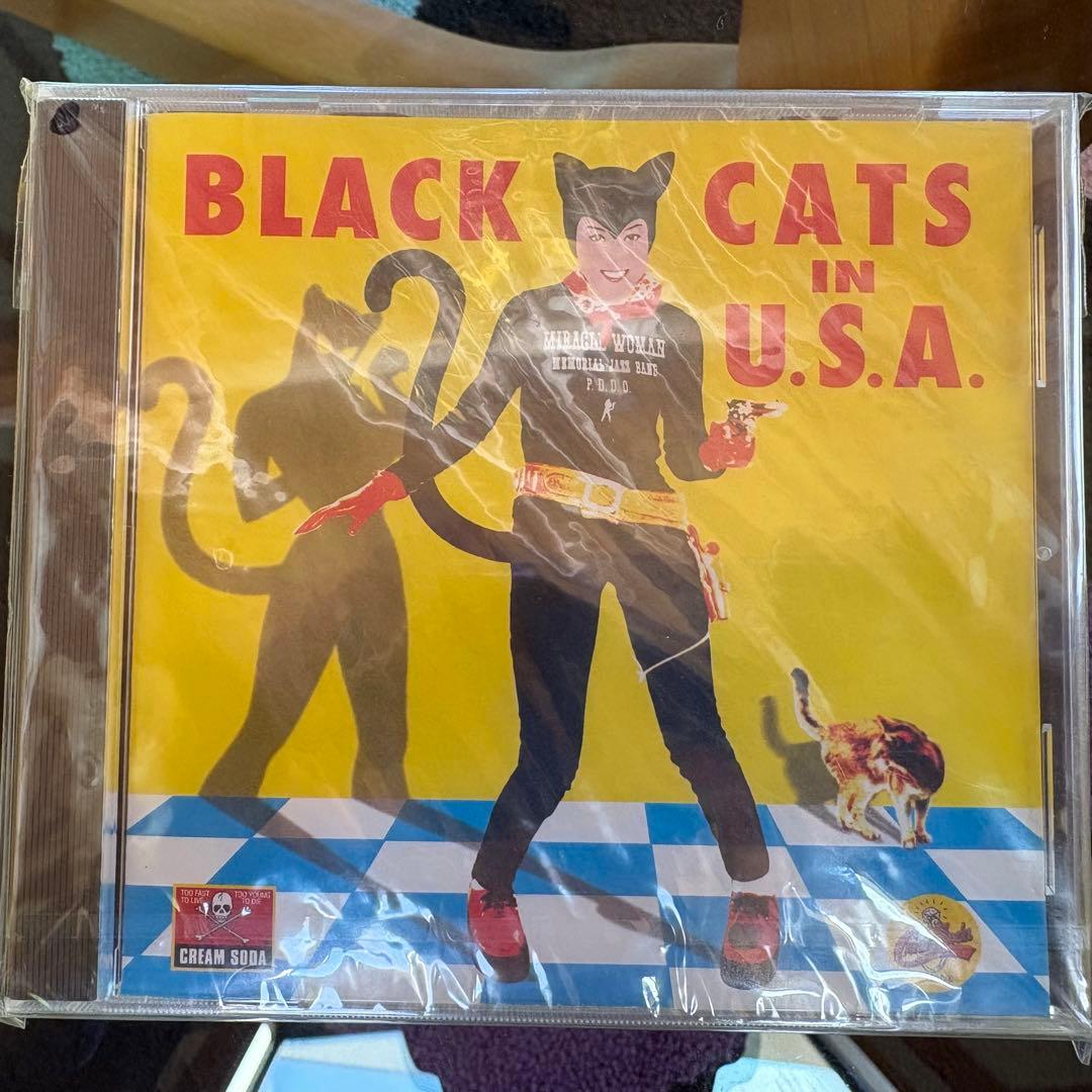 BLACK CATS IN U.S.A. サイン入り写真付き！