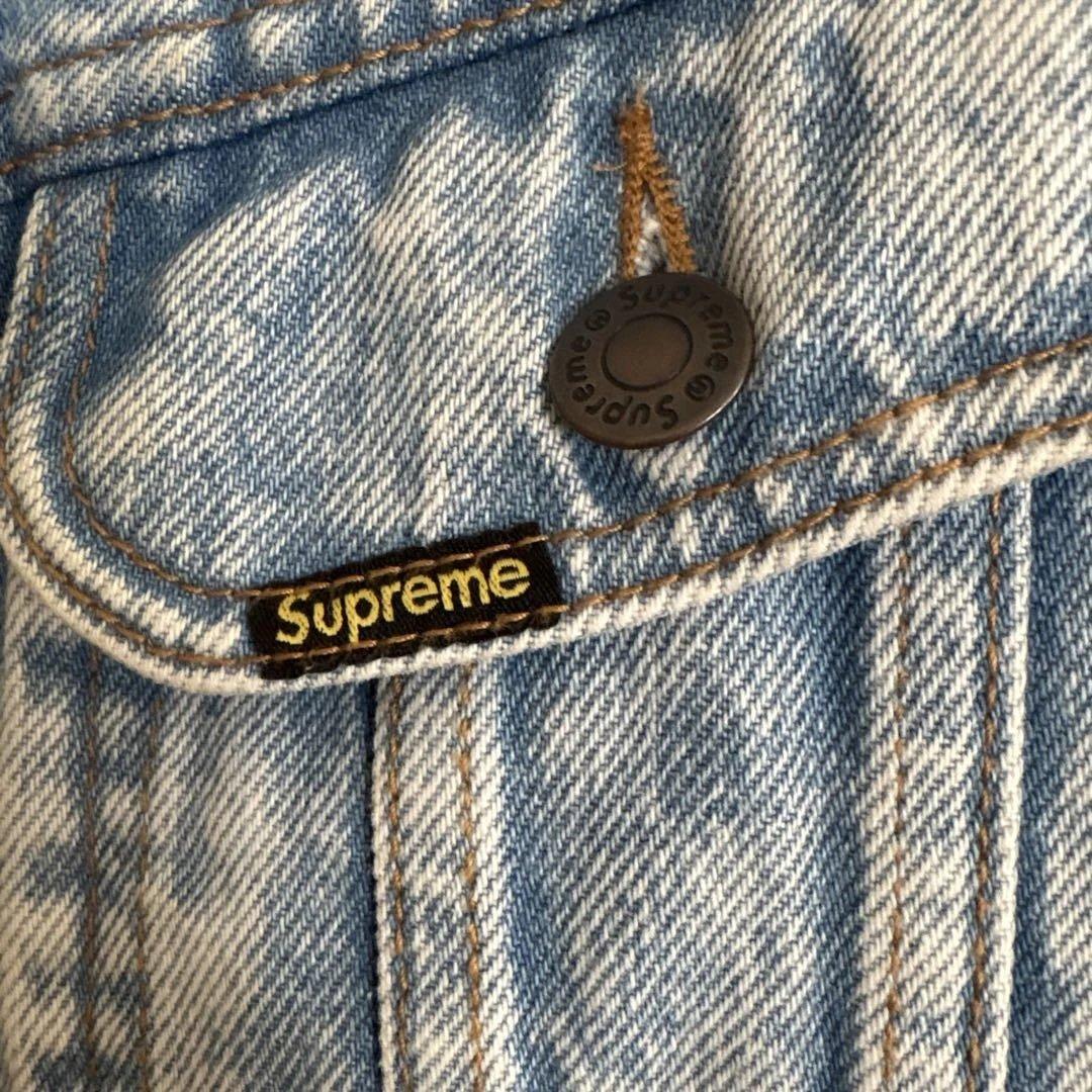 supreme 16ss denim trucker jacket Sサイズ