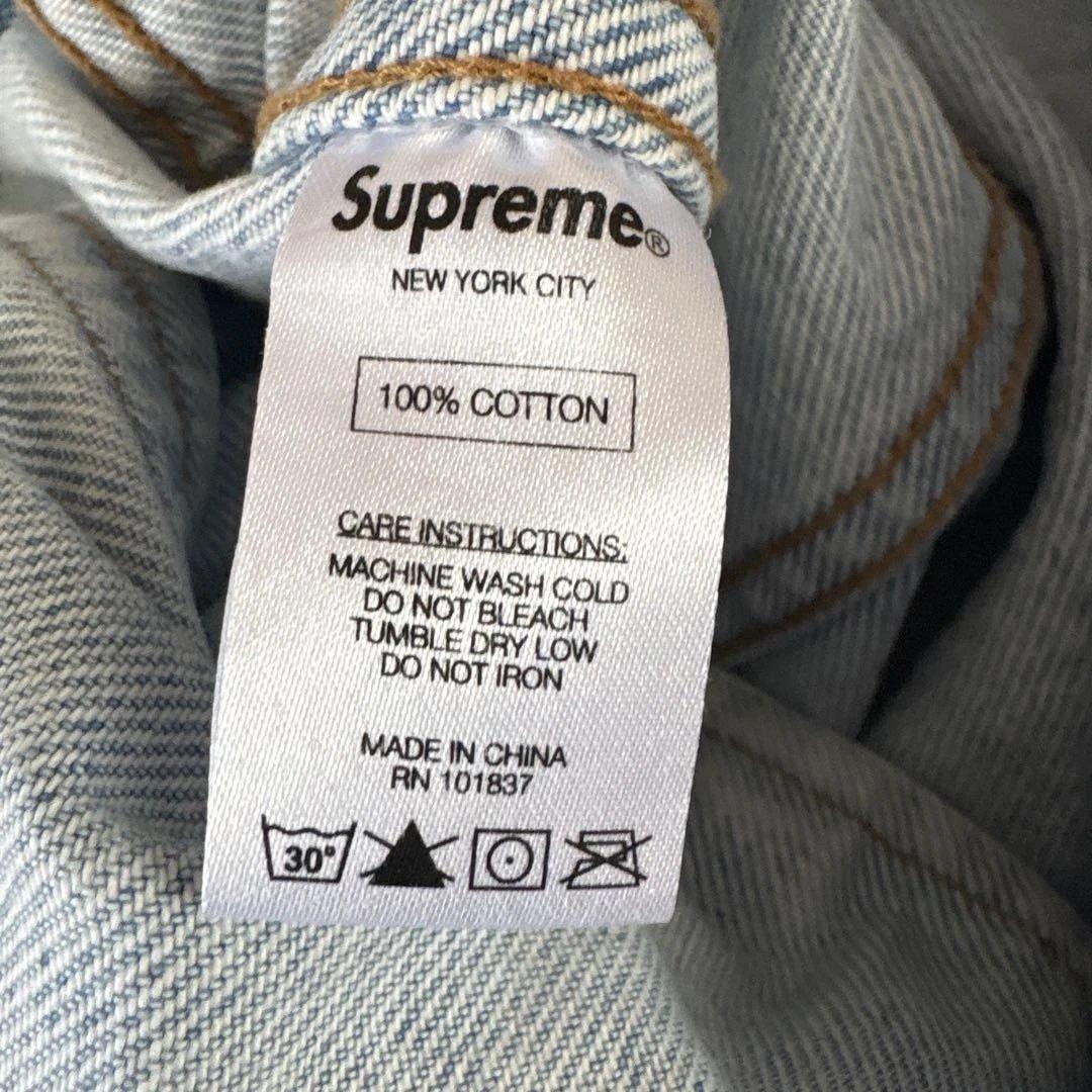 supreme 16ss denim trucker jacket Sサイズ