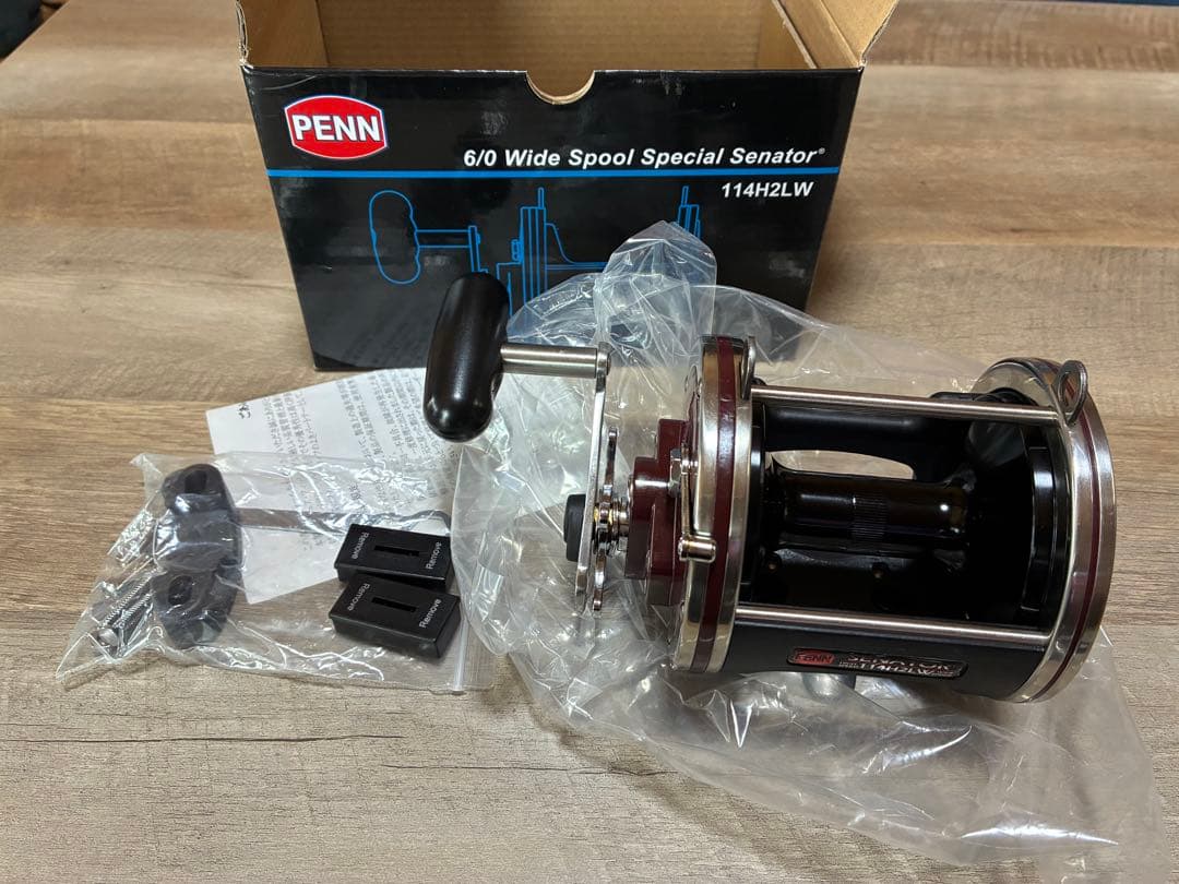 新品‼️114H PENN セネター6/0