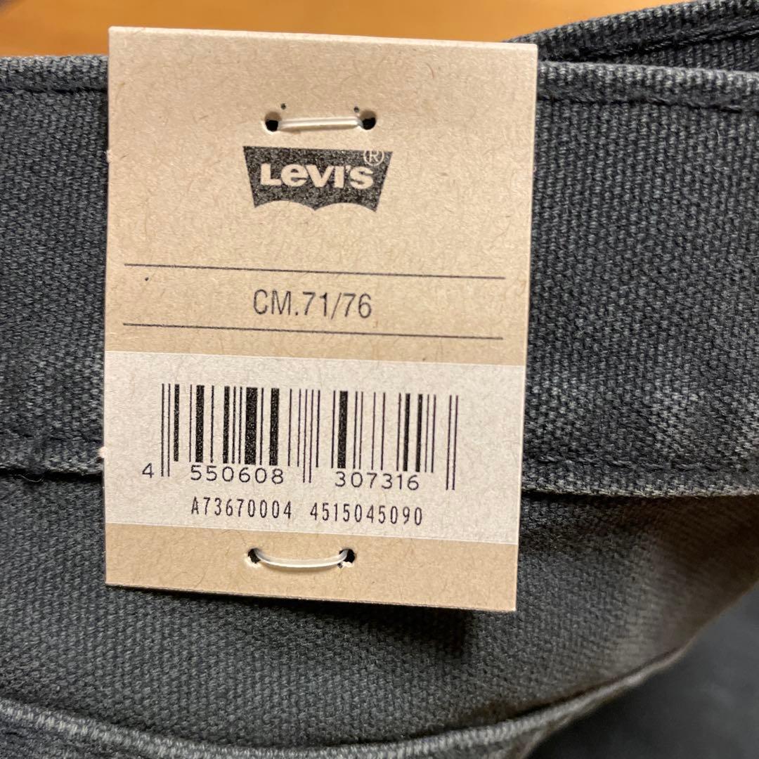 unisex Levi's 568 ルーズストレート ダブルニーブラック　W28