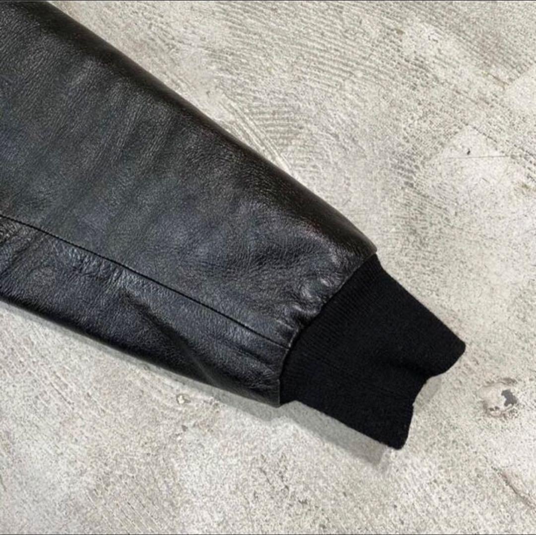 CELINE 19SS ラムスキンラインストーンレザージャケット