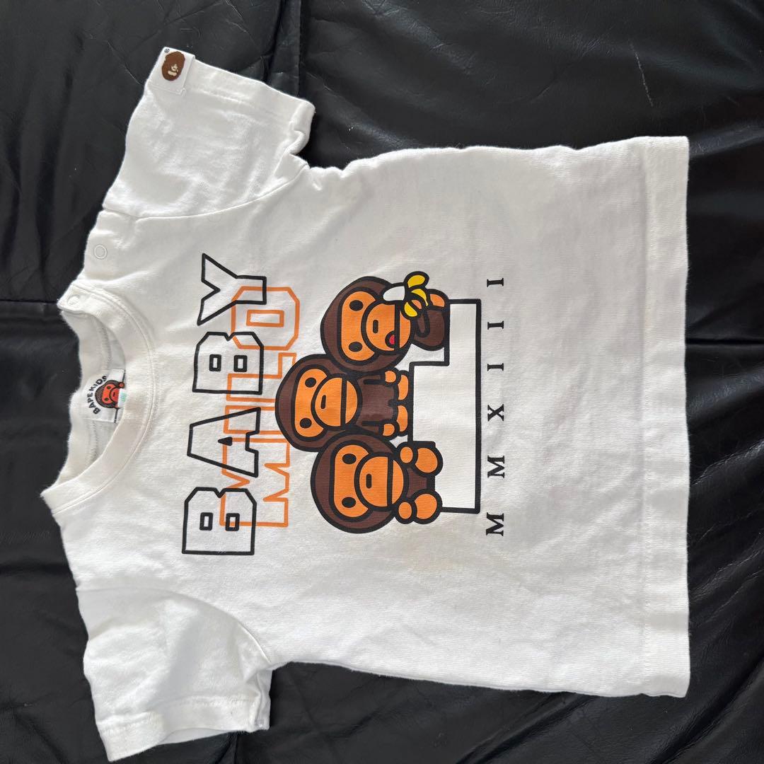 エイプ　BAPE BABY MILO Tシャツ　80cw ２枚セットベイプ